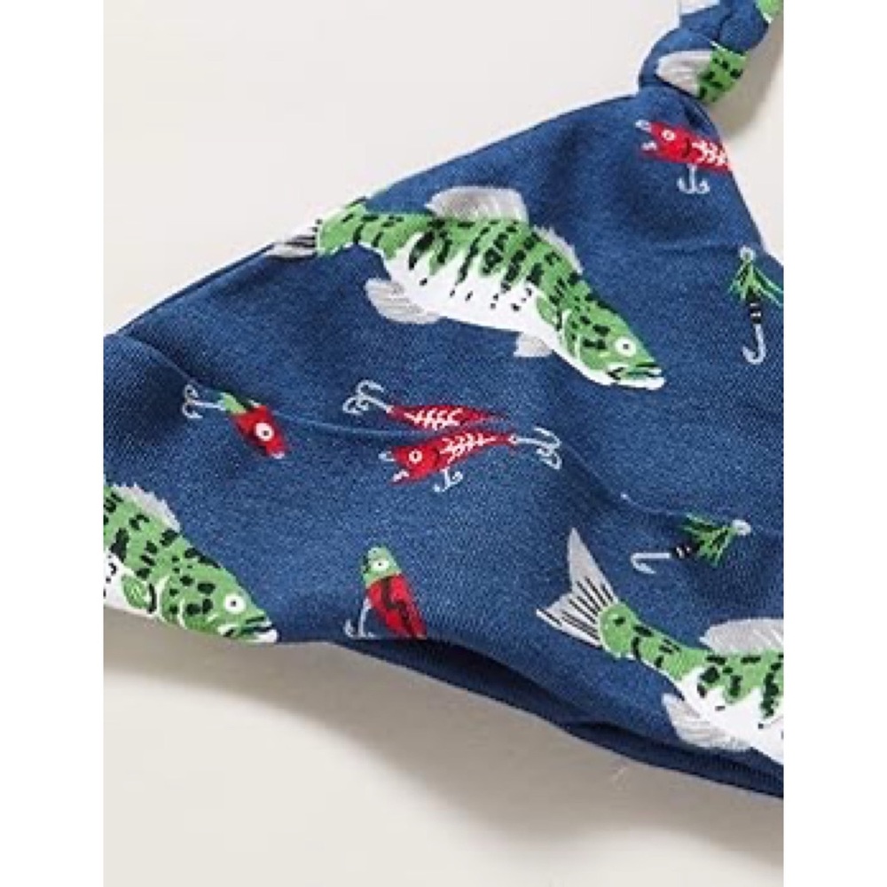 Hatley Knot Beanie in Gone Fishing